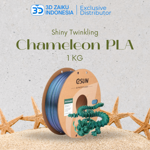 eSUN Chameleon PLA Filament 1 KG Shiny Twinkling 3D Printer Filament